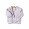 Purple quilted jacket